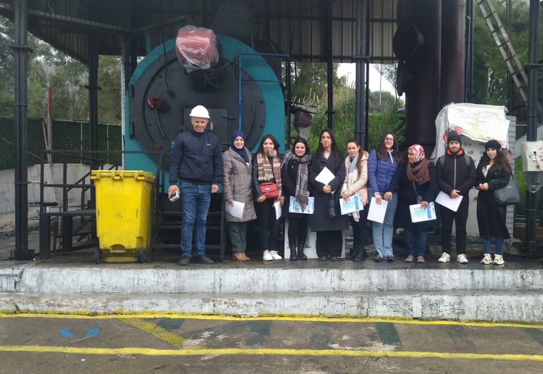 Students educated: waste treatment plant visit